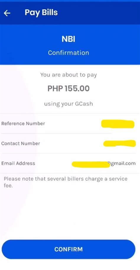 how to verify gcash using nbi clearance